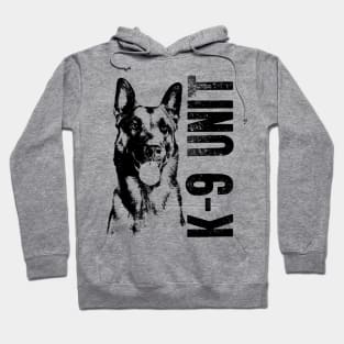 K-9 Unit - Police Dog Unit- Malinois Hoodie